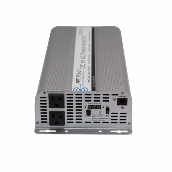 Aims Power Off Grid Solar Kit | 2500W Power Inverter | 480 Watt Solar Panels | 200 A Batteries