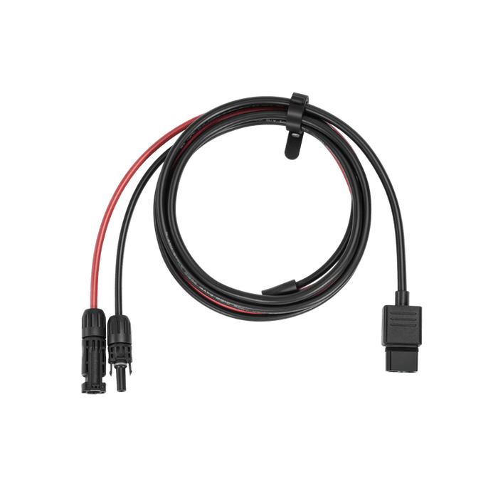 red black wire solar to low pv port