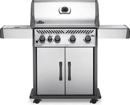 Napoleon Rogue XT 625 SIB Black Gas Grill with Infrared Side Burner