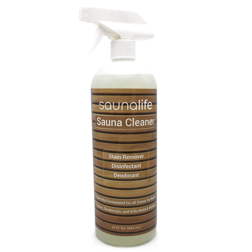 sauna cleaner spray bottle