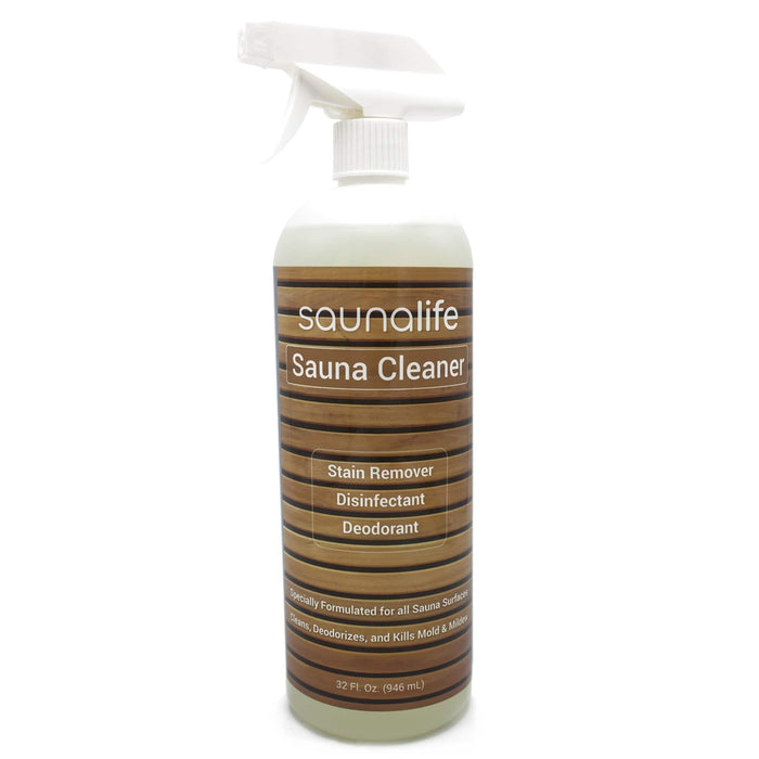 sauna cleaner spray bottle