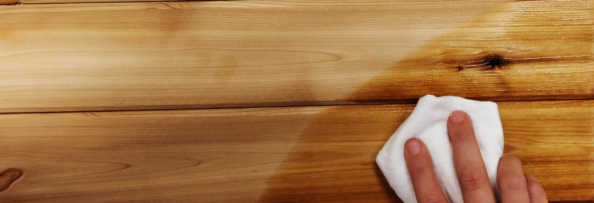 sauna oil application