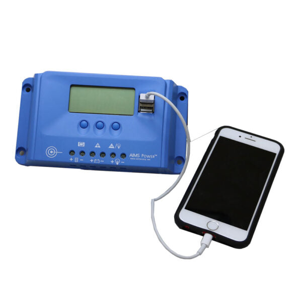 Aims Power Off Grid Solar Kit | 300W Pure Sine Power Inverter | 240 Watt Solar Panels | 200 A Batteries