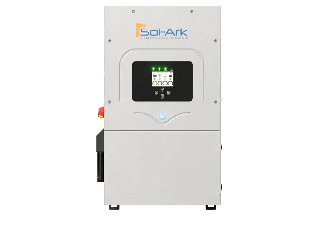 Sol-Ark + Homegrid Hybrid Power Kit | 12kW 120/240V Output 48VDC - 24kWh System Bundle | Sol-Ark SA-12K-2P Hybrid Inverter + HomeGrid STACK'D 5X Battery System