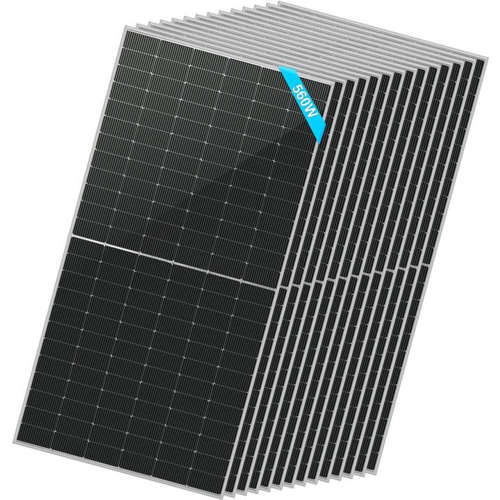 SunGold Power 560 Watt Bifacial N-Type Monocrystalline Solar Panel