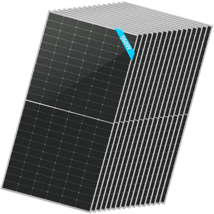 SunGold Power 560 Watt Bifacial N-Type Monocrystalline Solar Panel