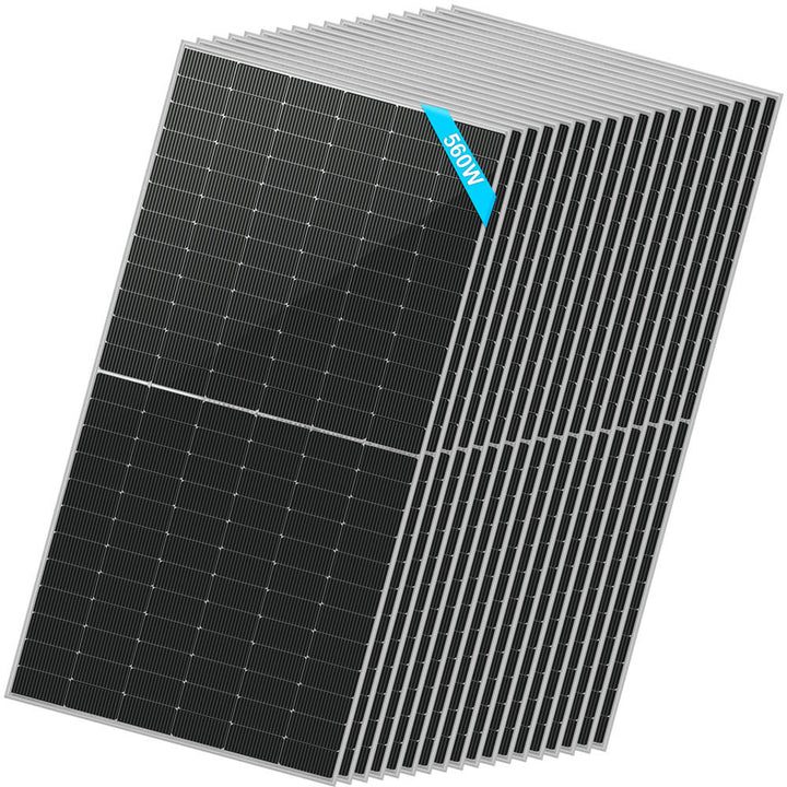 SunGold Power 560 Watt Bifacial N-Type Monocrystalline Solar Panel