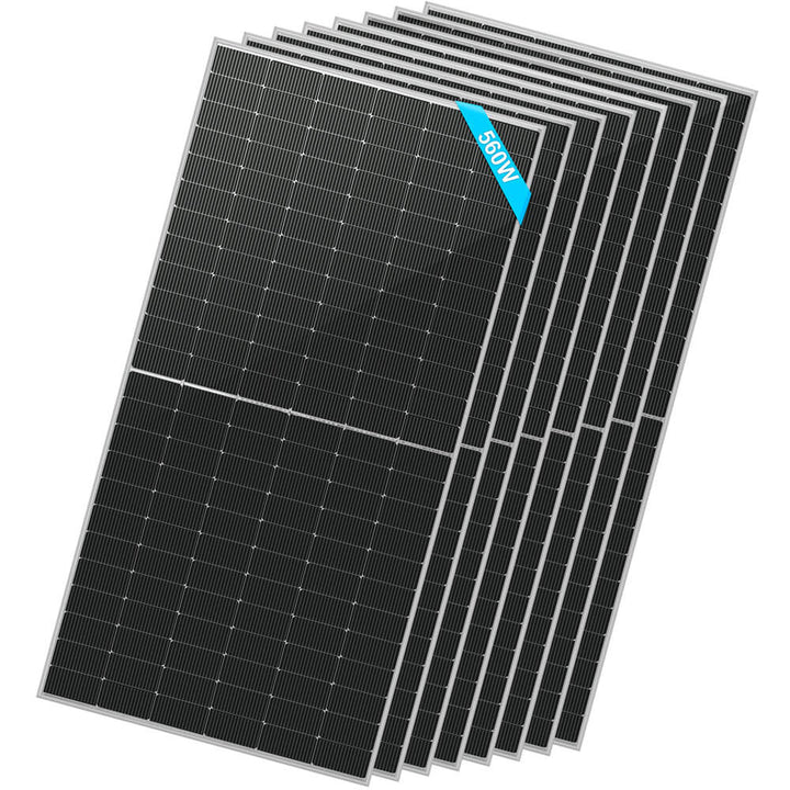 SunGold Power 560 Watt Bifacial N-Type Monocrystalline Solar Panel