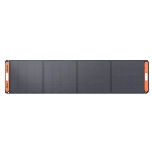 Front and flat view of the SolarSaga 200W Solar Panels