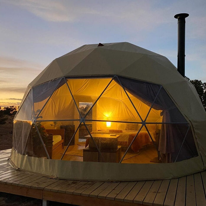 Luna Glamping 7M (23') Stargazer Geodesic Dome
