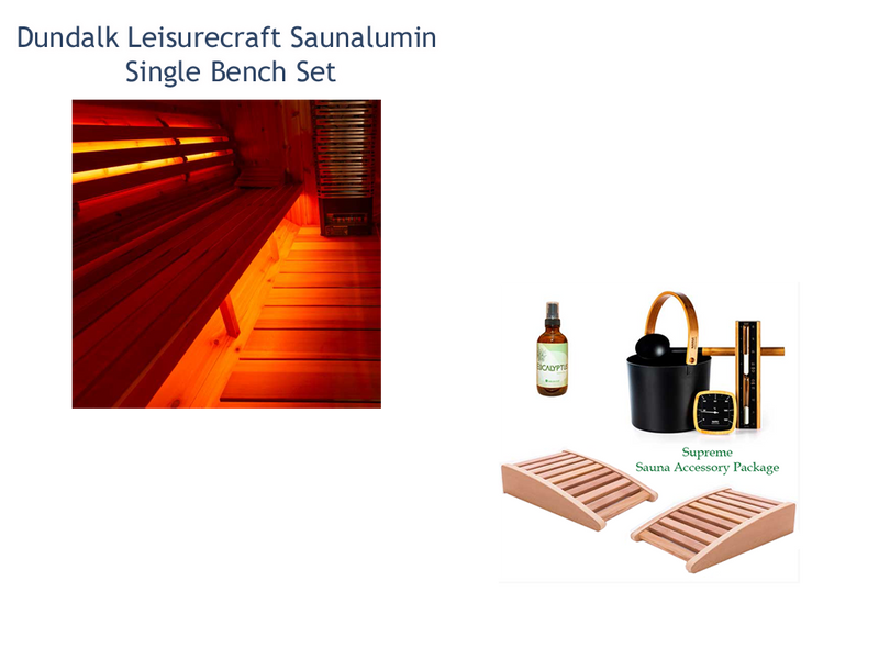 Dundalk Leisurecraft CT Palmer Wood Burning Cabin Sauna