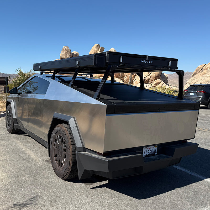 cyber tent CYBERTRUCKco TESLA Cybertruck Modular Rack System – Base Frame — OffGrid Living