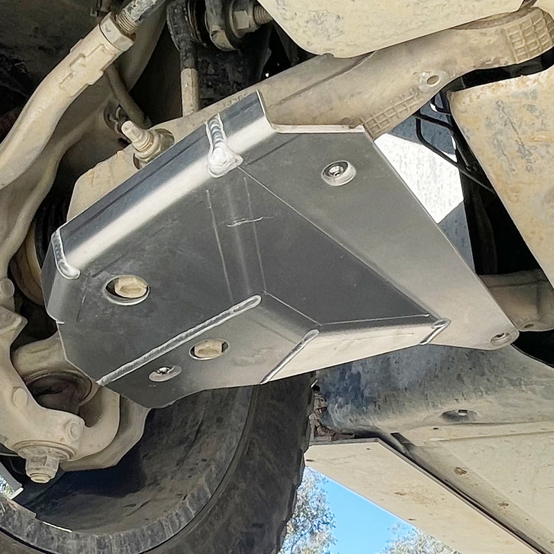 CYBERTRUCKco TESLA CYBERTRUCK Front Control Arm Skid Plates