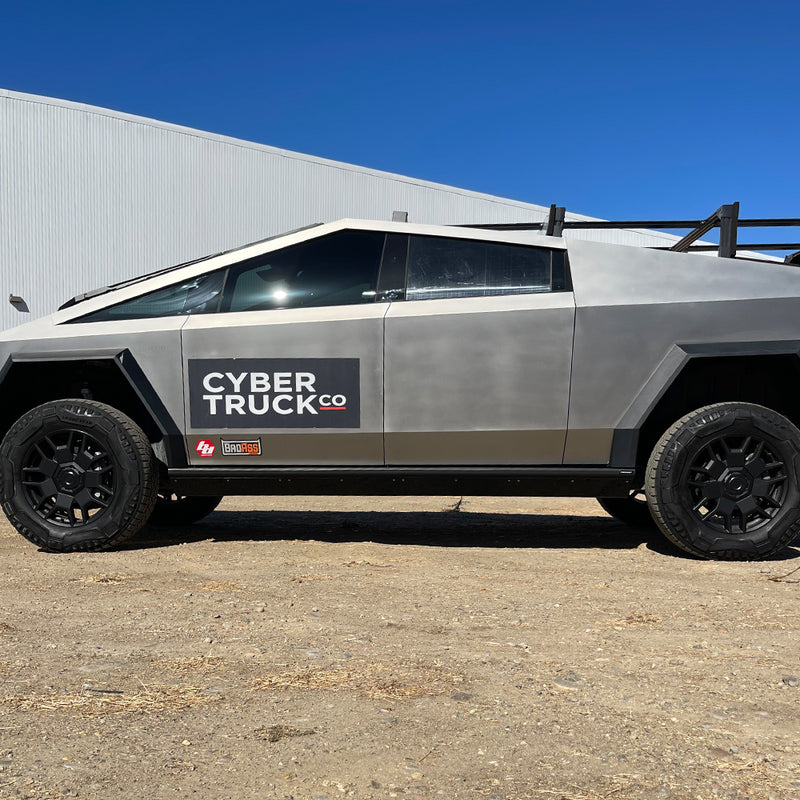 CYBERTRUCKco TESLA CYBERTRUCK Heavy-Duty Rock Sliders w/ replaceable wear pads