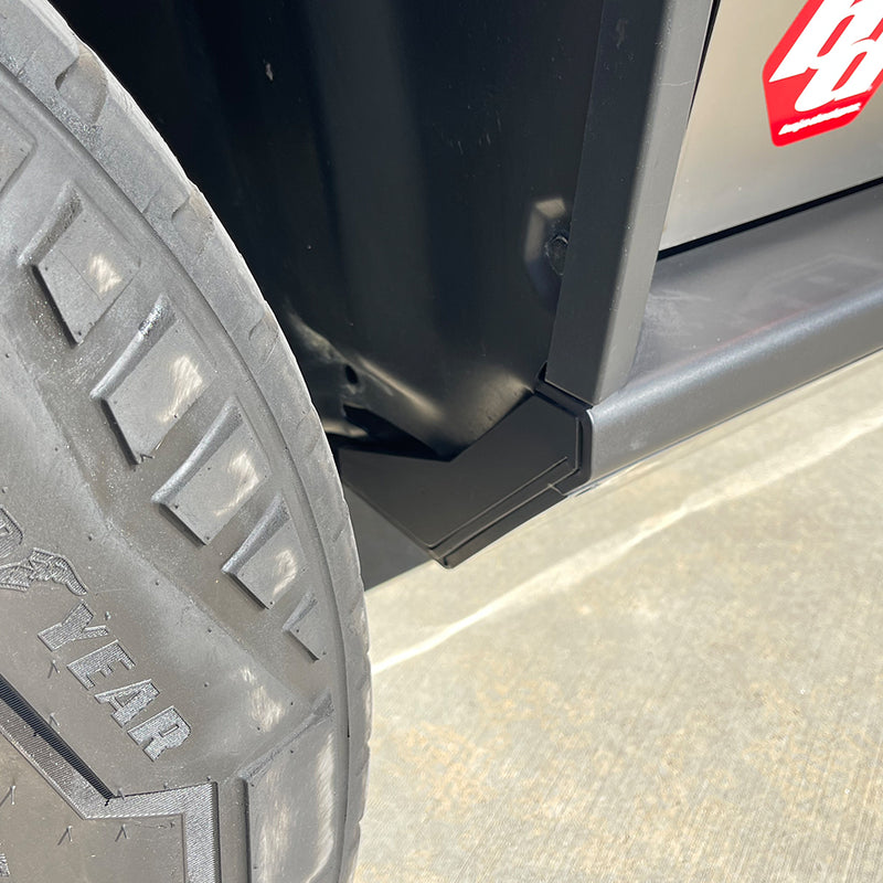 CYBERTRUCKco TESLA CYBERTRUCK Heavy-Duty Rock Sliders w/ replaceable wear pads