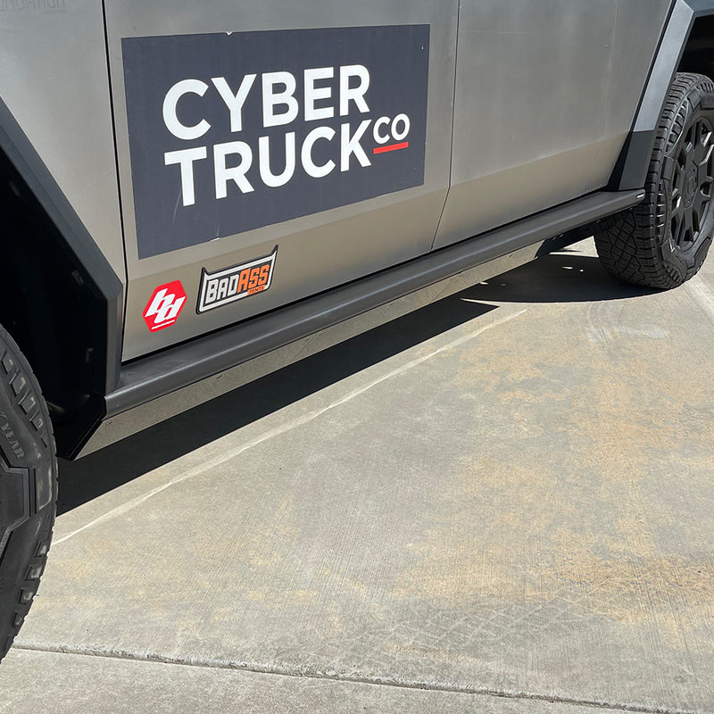 CYBERTRUCKco TESLA CYBERTRUCK Heavy-Duty Rock Sliders w/ replaceable wear pads