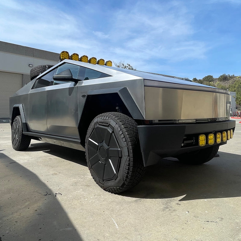 CYBERTRUCKco TESLA CYBERTRUCK Heavy-Duty Rock Sliders w/ replaceable wear pads