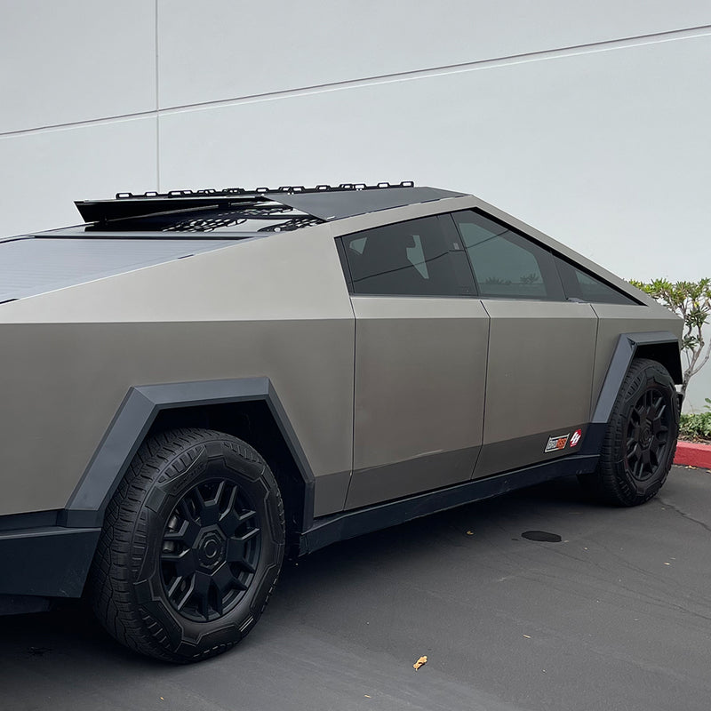 CYBERTRUCKco TESLA CYBERTRUCK Sport Rack- Stainless Steel & Aluminum Matte Black