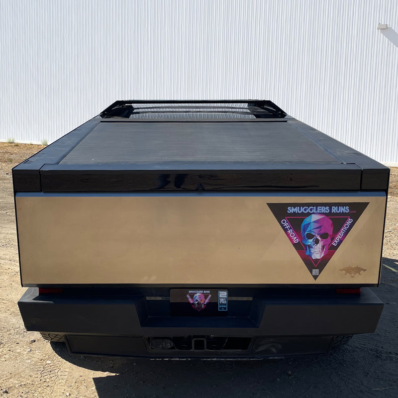 CYBERTRUCKco TESLA CYBERTRUCK Sport Rack- Stainless Steel & Aluminum Matte Black