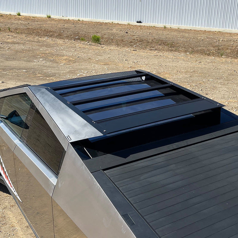 CYBERTRUCKco TESLA CYBERTRUCK Sport Rack- Stainless Steel & Aluminum Matte Black