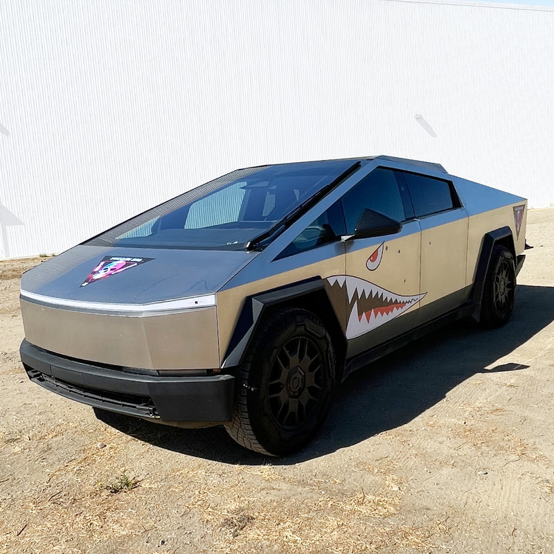 CYBERTRUCKco TESLA CYBERTRUCK Sport Rack- Stainless Steel & Aluminum Matte Black