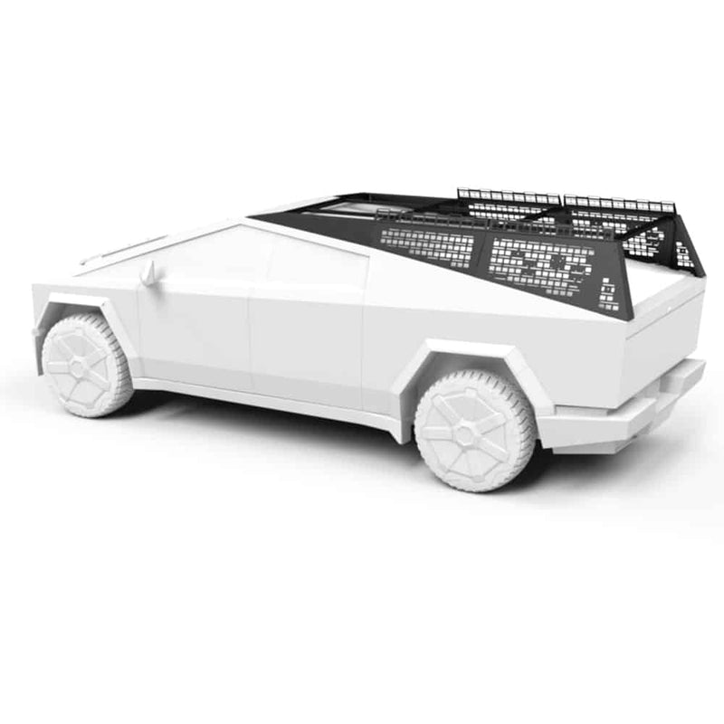 CYBERTRUCKco Work Rack Top Edges for Crossbars & Roof Racks (Set of 2pcs)