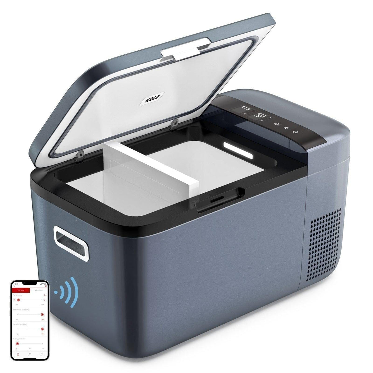 21QT GO20 Dual Zone Portable Fridge Car Freezer 12volt