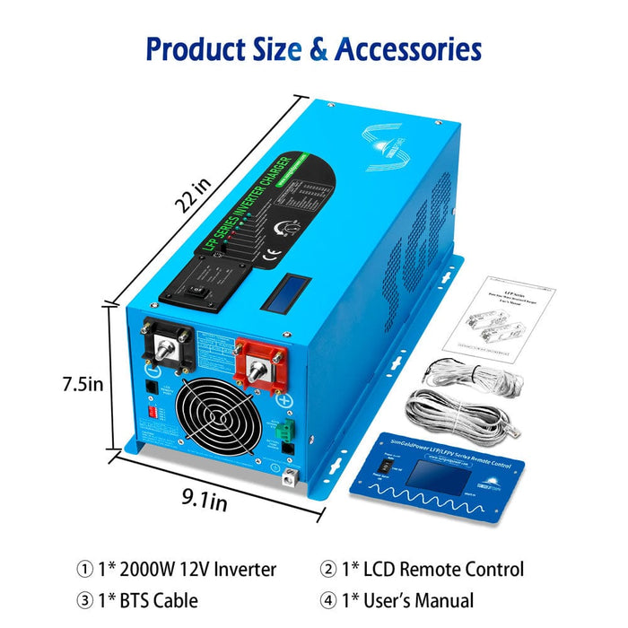 2kw inverter dimensions