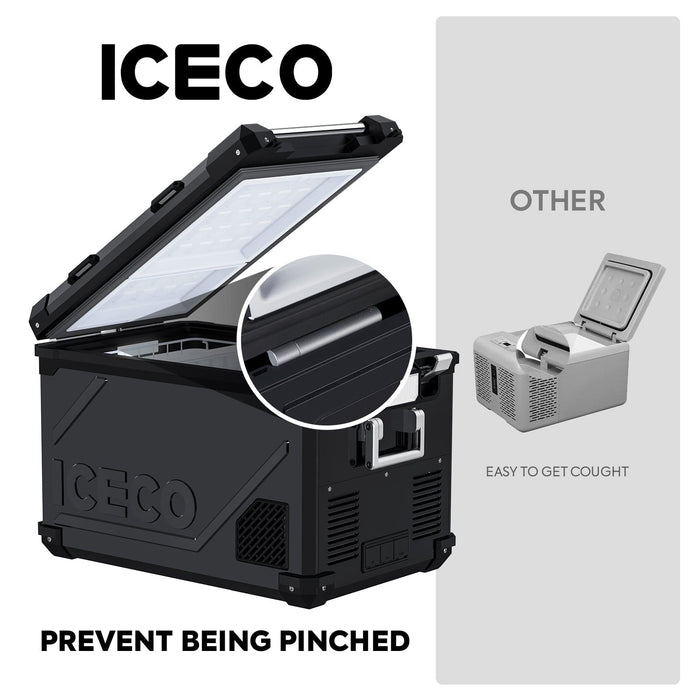 NEW! 58QT APL55 Dual Zone 12 Volt Fridge | ICECO Pre-order ship out Apr 28th-Portable Fridge-www.icecofreezer.com