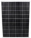 Aims Power 100 Wat Monocrystalline Solar Panel Front View