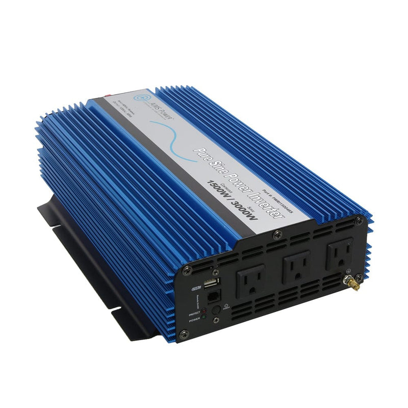 Aims Power 1500 Watt 24 Volt Pure Sine Inverter Long View