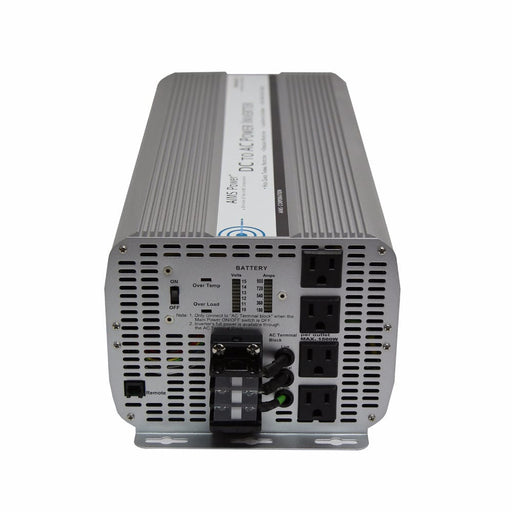 Aims Power 8000 Watt 12V Power Inverter AC Side VIew