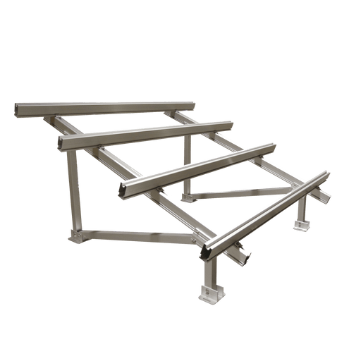 Aims Power Solar Rack Ground Mount For 120 Watt Solar Panels (up to 6 panels)
