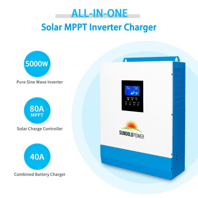 All-in-one Solar MPPT Charger