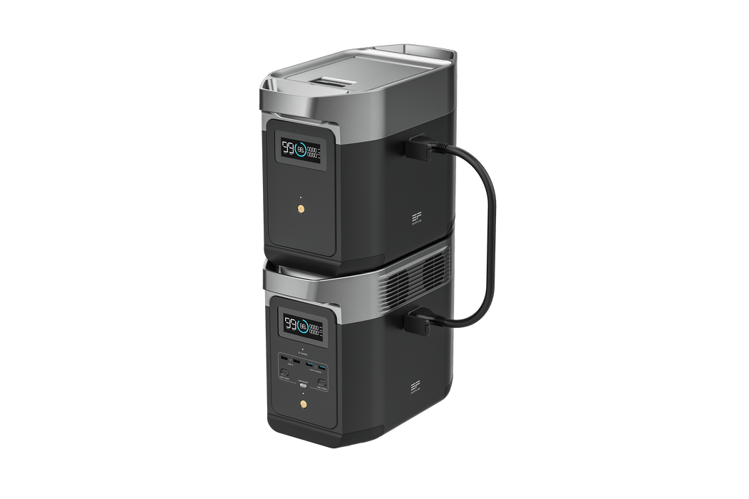 EcoFlow DELTA 2 + DELTA 2 Extra Battery