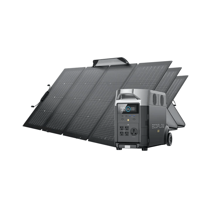 EcoFlow DELTA Pro 3 Pcs Solar Panel