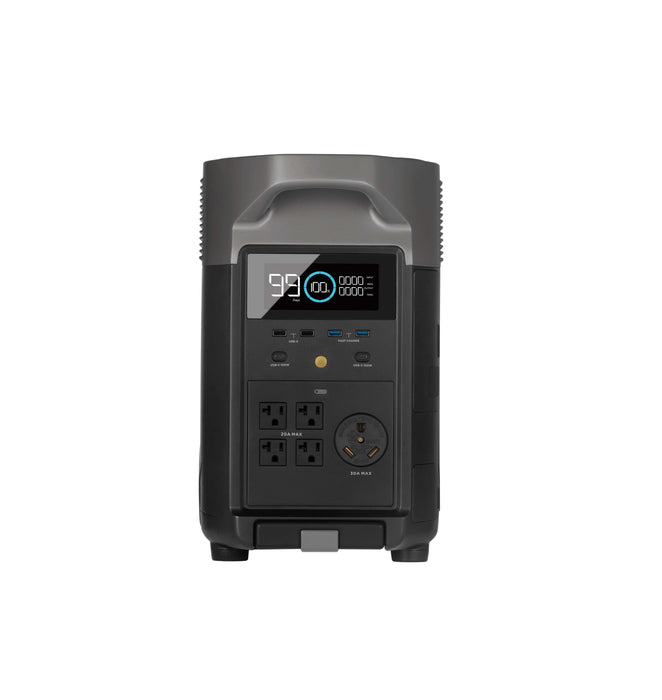 EcoFlow DELTA Pro Solar Generator Charging Outlet