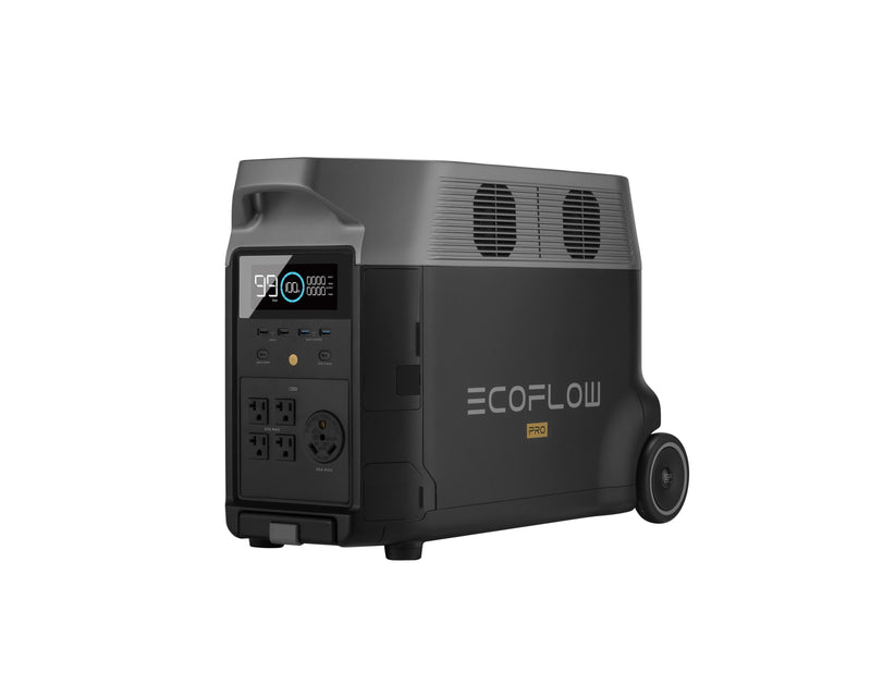 EcoFlow DELTA Pro Solar Generator Left