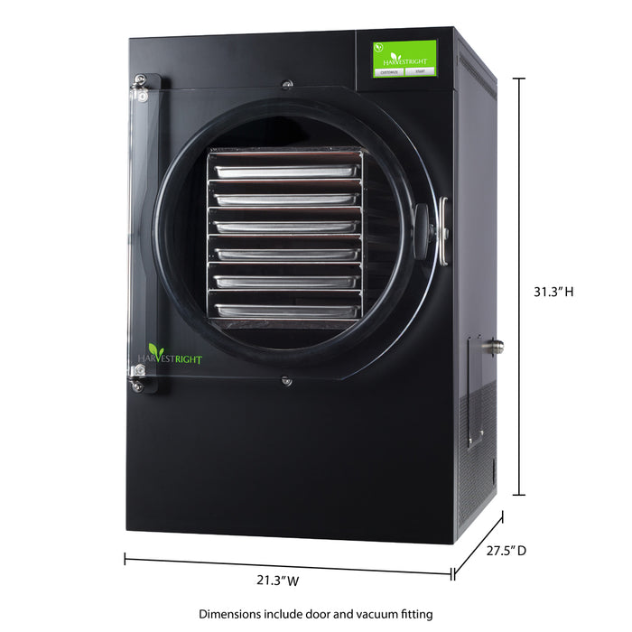 Large Black Home Freezer Dryer Dimensions