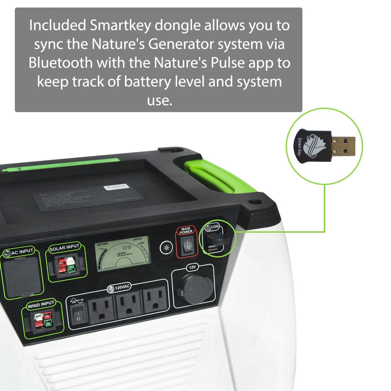 Nature's Generator 1800W Platinum System Solar Kit