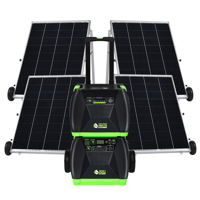 Nature's Generator Elite 3600W Platinum System Solar Kit
