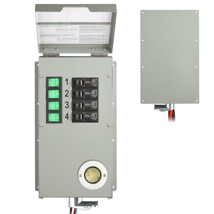 Nature's Generator 1800W Gold PE System Solar Power Transfer Kit