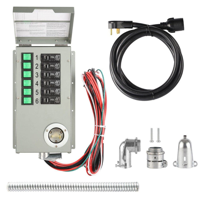 Nature's Generator Elite 3600W Platinum 3600W PE System Solar Power Transfer Kit