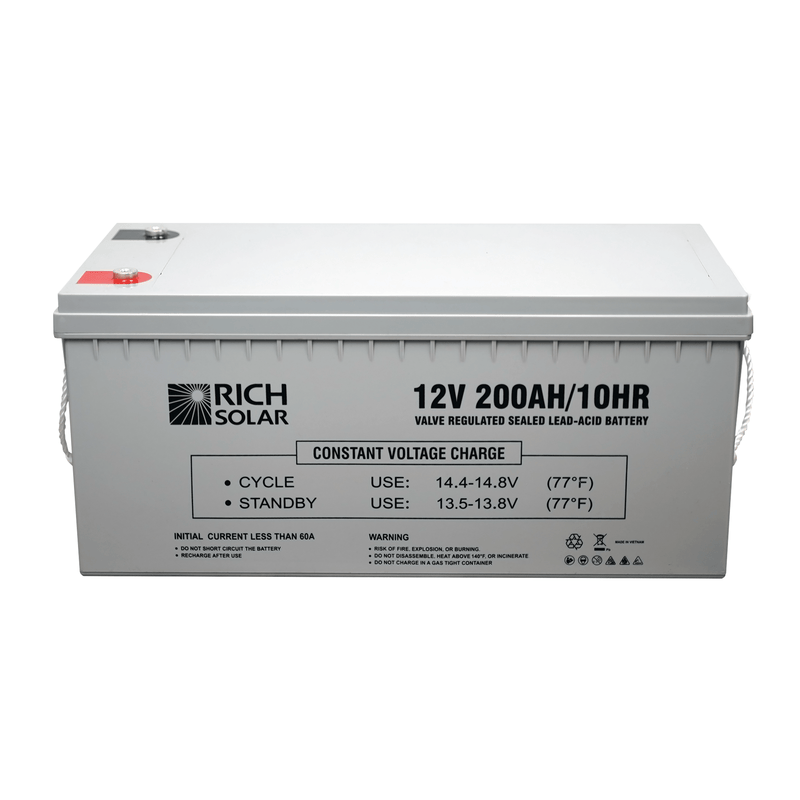 Rich Solar Deep Cycle AGM Battery