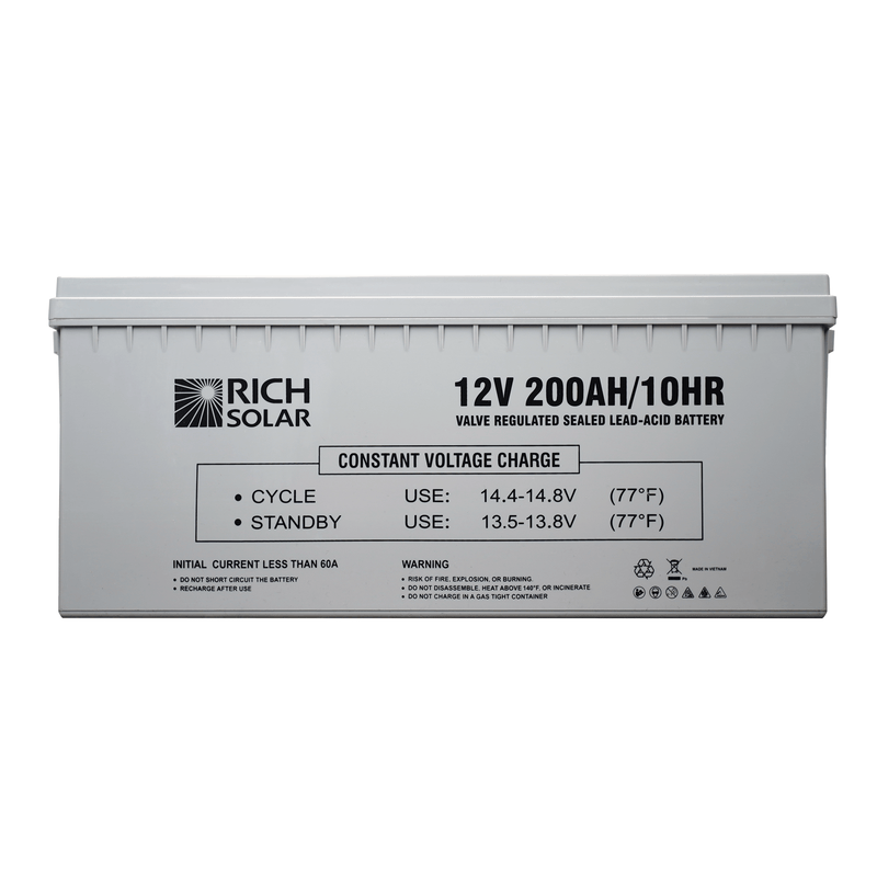 Rich Solar Deep Cycle AGM Battery