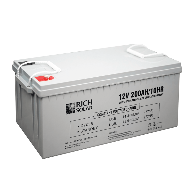Rich Solar Deep Cycle AGM Battery