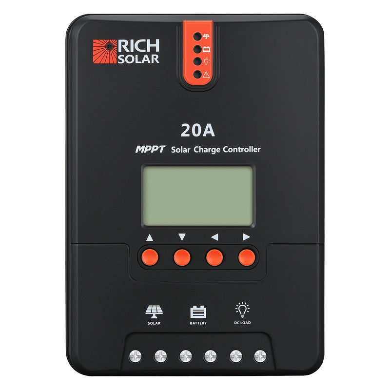 Rich Solar 20A MPPT Solar Charge Controller