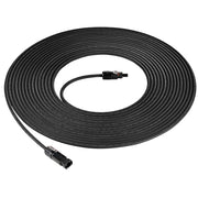 ich Solar Solar Panel Black Wire Extension Cable
