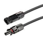 ich Solar Wire Extension Cable Black Connector