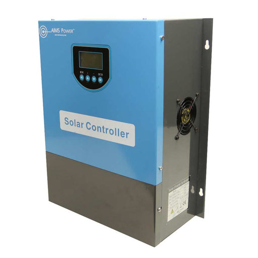 Aims Power 100 Amp MPPT Solar Charge Controller Side View